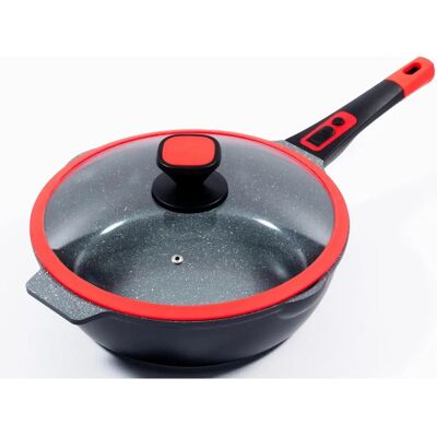KING Click-Grip Bratpfanne mit abnehmbaren Griff - Pfanne KING Click-Grip Bratpfanne mit abnehmbaren Griff - Pfanne