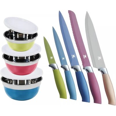KING - AROMI Metallic - Multicolor - Messerset KING - AROMI Metallic - Multicolor - Messerset