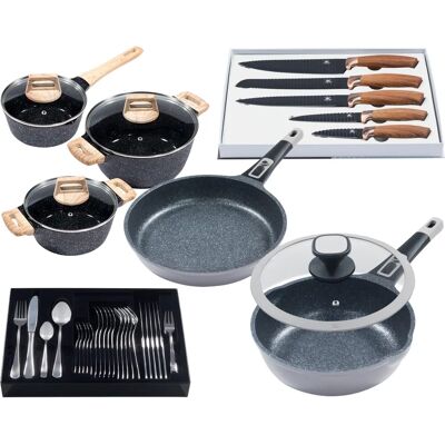 KING - Moonscape - Grau - Induktion - Cookware set KING - Moonscape - Grau - Induktion - Cookware set