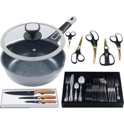 KING - Küchenstart - Braun - Ø24cm - Frying Pan KING - Küchenstart - Braun - Ø24cm - Frying Pan
