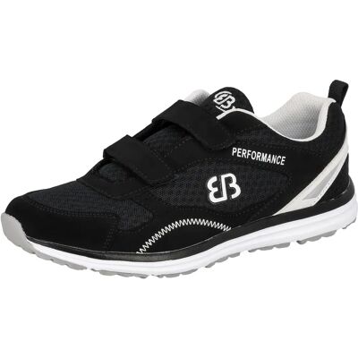 Brütting Performance V Laufschuhe - Nylon, Herausnehmbare Innensohle, Schwarz/Weiß Brütting Performance V Laufschuhe - Nylon, Herausnehmbare Innensohle, Schwarz/Weiß