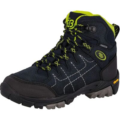 BRÜTTING Mount Shasta Kids Hi Blau Wasserdichte Wanderschuhe BRÜTTING Mount Shasta Kids Hi Blau Wasserdichte Wanderschuhe