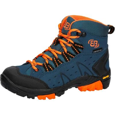 Bottes pour enfants BRÜTTING - Mount Bona High Kids - Bleu - Velours imperméable Bottes pour enfants BRÜTTING - Mount Bona High Kids - Bleu - Velours imperméable