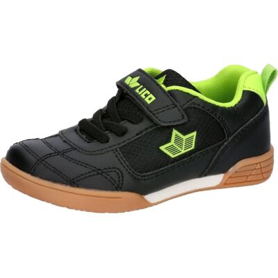 Lico Jungen Sportschuhe - Hallenschuhe für Kinder - Schwarz - Größe 33 Lico Jungen Sportschuhe - Hallenschuhe für Kinder - Schwarz - Größe 33