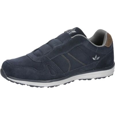 Baskets LICO Ron en Velours Bleu - Slip-On Baskets LICO Ron en Velours Bleu - Slip-On