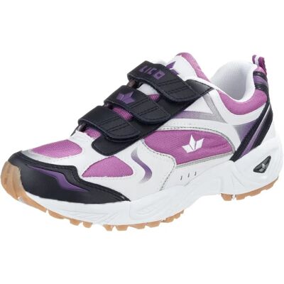 Lico Mädchen Bob V Indoor Sportschuhe - Weiß, Lila, Marine Lico Mädchen Bob V Indoor Sportschuhe - Weiß, Lila, Marine