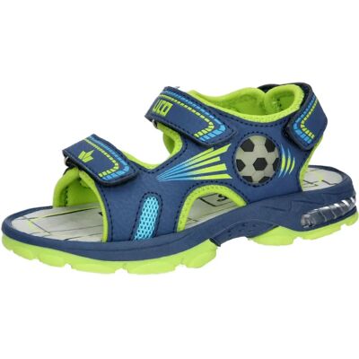 LICO V Blinky marine citron blå barnsandaler - Sandaler LICO V Blinky marine citron blå barnsandaler - Sandaler