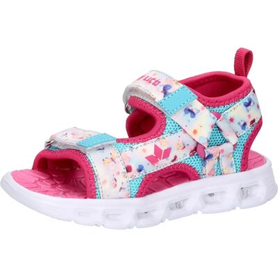 Lico Modell 300258 Rosa/Vit/Turkos - Sandaler Lico Modell 300258 Rosa/Vit/Turkos - Sandaler