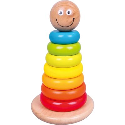 Mertens Bino 81032 - Holz-Steckturm - 9-teilig - Für Kinder 18+ Mertens Bino 81032 - Holz-Steckturm - 9-teilig - Für Kinder 18+