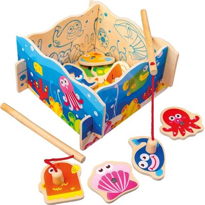 Mertens Bino 82795 - Magnetisches Angelspiel für Kinder Mertens Bino 82795 - Magnetisches Angelspiel für Kinder