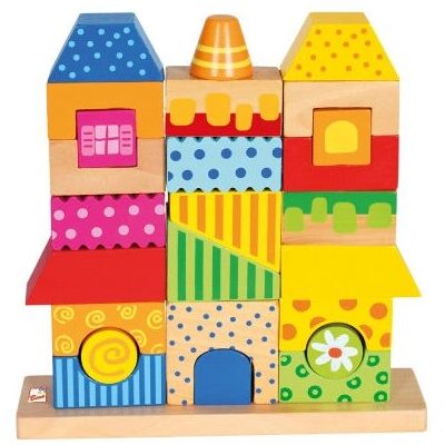 Mertens Holz-Steckhaus - 26-Teilig Puzzle aus Holz Mertens Holz-Steckhaus - 26-Teilig Puzzle aus Holz