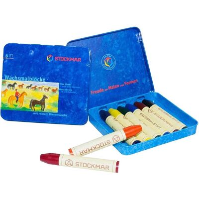Stockmar Bunte Wachsmalstifte - 8er Set Stockmar Bunte Wachsmalstifte - 8er Set