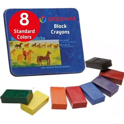 Stockmar Modello 204884258 Pastelli di Cera di Miele - Colori Vivaci Stockmar Modello 204884258 Pastelli di Cera di Miele - Colori Vivaci