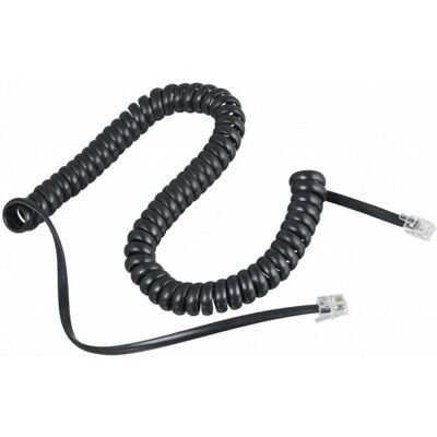 Auerswald 55059 Schwarzes Telefonkabel - Kabel Auerswald 55059 Schwarzes Telefonkabel - Kabel