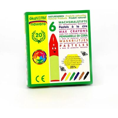 ÖkoNORM Pastels en Cire Multicolores - 8cm - Publicité ÖkoNORM Pastels en Cire Multicolores - 8cm - Publicité