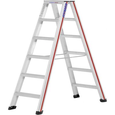 MATISÈRE - Doppelstufenleiter 2x6 Stufen - Max. 3,35m - 6024/2x6 MATISÈRE - Doppelstufenleiter 2x6 Stufen - Max. 3,35m - 6024/2x6