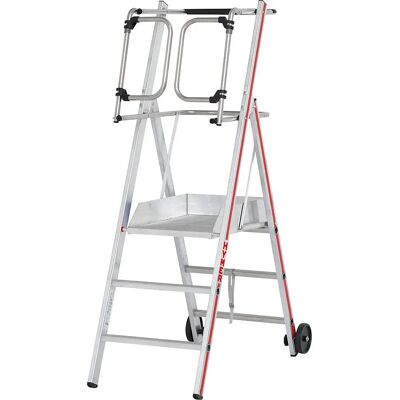 MATISÈRE Aluminium-Trittleiter - 3 Stufen - 2,69 m maximale Höhe MATISÈRE Aluminium-Trittleiter - 3 Stufen - 2,69 m maximale Höhe
