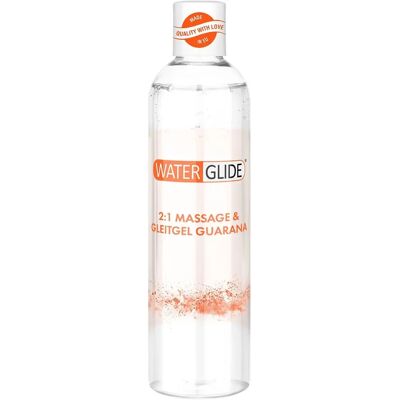 Gel de massage et lubrifiant Waterglide Guarana - 300ml Gel de massage et lubrifiant Waterglide Guarana - 300ml