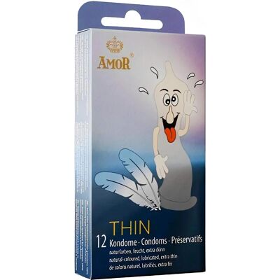 Preservativi Ultra Sottili Amor - Sensibilità & Protezione Preservativi Ultra Sottili Amor - Sensibilità & Protezione