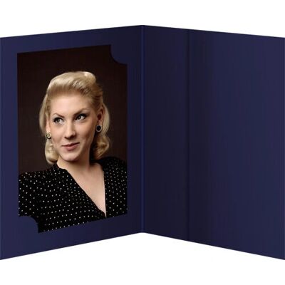 Daiber Varioline Blu - Cartelle Per Foto Passaporto - 3 Size - Organizza Passaporti Daiber Varioline Blu - Cartelle Per Foto Passaporto - 3 Size - Organizza Passaporti