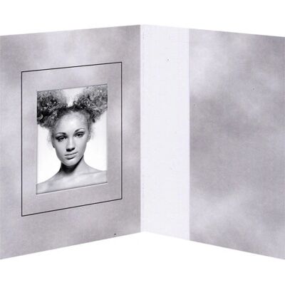 Daiber 01151 Gris - Cadre photo design nuage 36x50 mm - 100 pièces - Publicité Daiber 01151 Gris - Cadre photo design nuage 36x50 mm - 100 pièces - Publicité