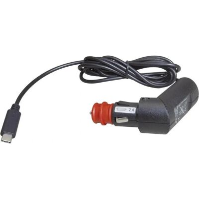 ProCar Cavo di Ricarica USB-C per Auto - 3A Max - 12V/24V a 5V ProCar Cavo di Ricarica USB-C per Auto - 3A Max - 12V/24V a 5V