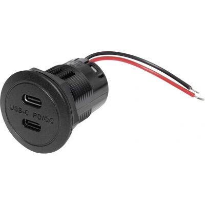 ProCar Power USB-C Dual Outlet - Max 2x 30W - Car Power Outlet ProCar Power USB-C Dual Outlet - Max 2x 30W - Car Power Outlet