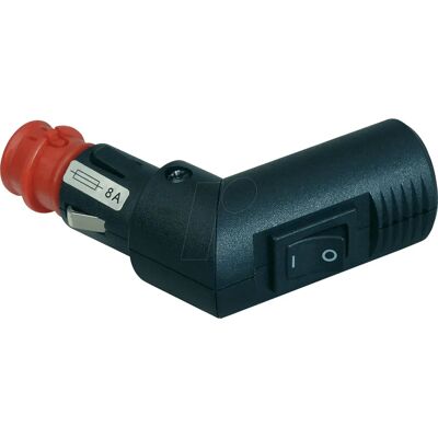 PROCAR BST 89 - KFZ - enchufe universal para coche, 12/24V, 8A, inclinable, con interruptor PROCAR BST 89 - KFZ - enchufe universal para coche, 12/24V, 8A, inclinable, con interruptor