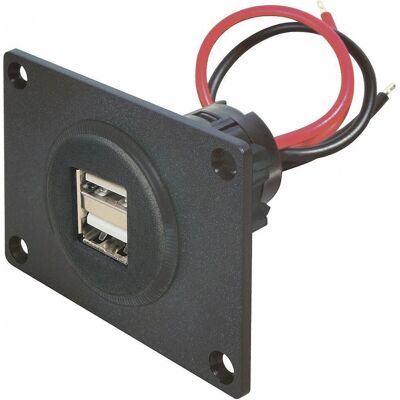 ProCar BST 67322500 - KFZ - USB-Ladegerät mit integrierter Steckdose ProCar BST 67322500 - KFZ - USB-Ladegerät mit integrierter Steckdose