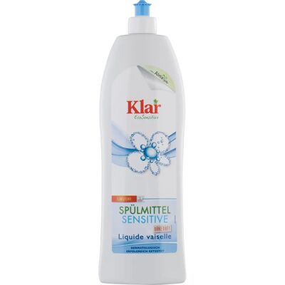 Klar Eco Sensitiv Geschirrspülmittel - 1000ml Klar Eco Sensitiv Geschirrspülmittel - 1000ml