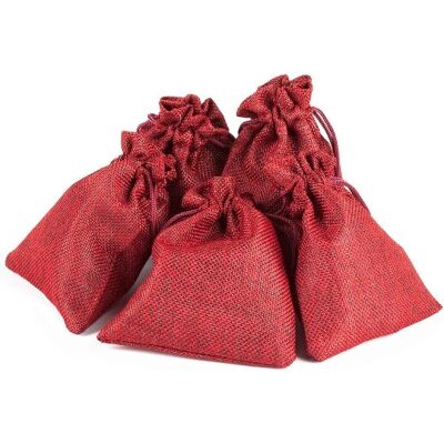 Pajoma 50211 calendrier de l'Avent - 24 Sacs en jute, Rouge Pajoma 50211 calendrier de l'Avent - 24 Sacs en jute, Rouge