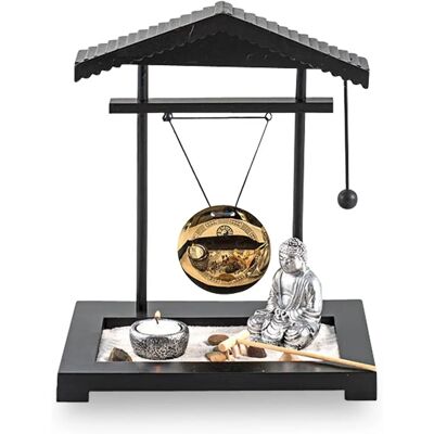 PAJOMA Buddha-figur - Färgglad - 30cm - Buddha-figur PAJOMA Buddha-figur - Färgglad - 30cm - Buddha-figur