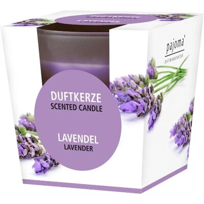 Pajoma - 91201 - Lavande - Verre givré - Candle Pajoma - 91201 - Lavande - Verre givré - Candle
