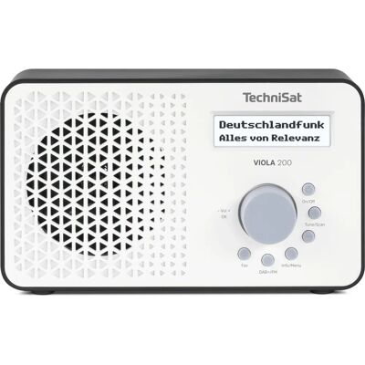TechniSat Viola 200 - Radio numérique portable - Blanc TechniSat Viola 200 - Radio numérique portable - Blanc