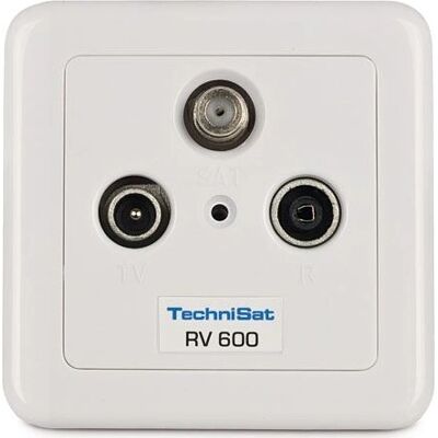TechniSat TechniPro RV 600-13 Utgångsbox - Vit TechniSat TechniPro RV 600-13 Utgångsbox - Vit