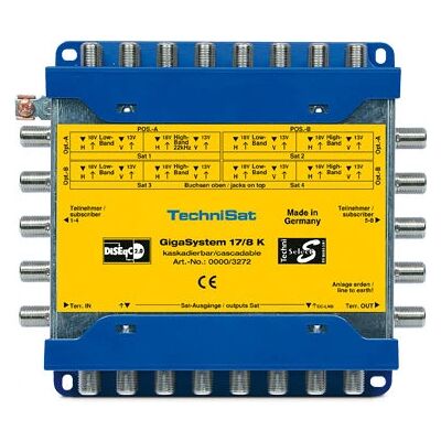 TechniSat GigaSystem 17/8 K - Multiswitch TechniSat GigaSystem 17/8 K - Multiswitch