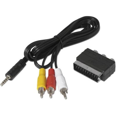 TechniSat 0000/3649 RCA Video Kabeladapter - Schwarz - für DigiPal T2 DVR TechniSat 0000/3649 RCA Video Kabeladapter - Schwarz - für DigiPal T2 DVR