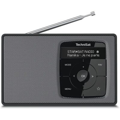 Radio portable TechniSat DIGITRADIO 2 DAB+/FM - Noir, Argent Radio portable TechniSat DIGITRADIO 2 DAB+/FM - Noir, Argent