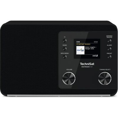 TechniSat Digitradio 307 - Radio DAB+ - Czarny - 5W - Przenośne TechniSat Digitradio 307 - Radio DAB+ - Czarny - 5W - Przenośne