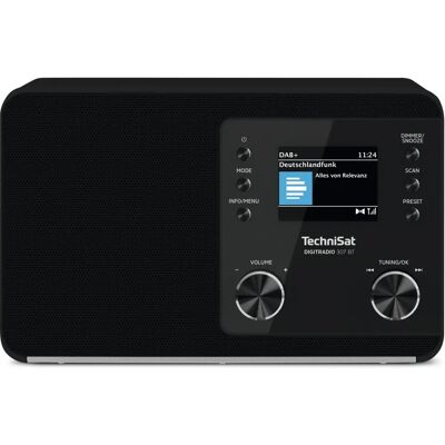 TechniSat Digitradio 307 BT - Přenosné analogové a digitální rádio - Černá TechniSat Digitradio 307 BT - Přenosné analogové a digitální rádio - Černá