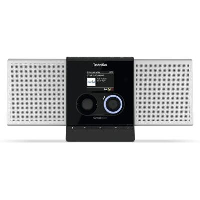 TechniSat MULTYRADIO 600 CD IR - Internetradio, DAB+, Bluetooth, USB, CD, WLAN, Silber/Schwarz - Audiogerät TechniSat MULTYRADIO 600 CD IR - Internetradio, DAB+, Bluetooth, USB, CD, WLAN, Silber/Schwarz - Audiogerät