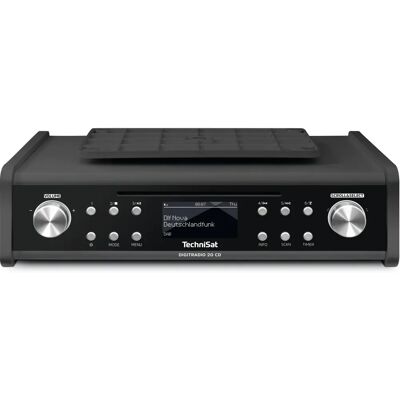 TechniSat DigitRadio 20 CD - Kompakt DAB+ radio med CD, FM, Bluetooth - Personligt ljudsystem TechniSat DigitRadio 20 CD - Kompakt DAB+ radio med CD, FM, Bluetooth - Personligt ljudsystem