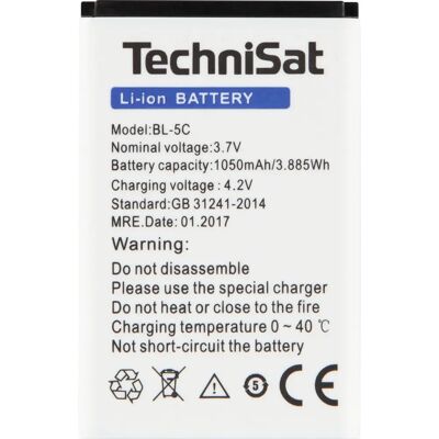 TechniSat BL-5C Lithium-Ion Akku - Radiozubehör TechniSat BL-5C Lithium-Ion Akku - Radiozubehör