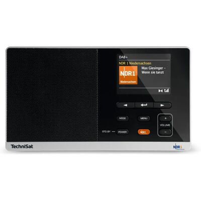 TechniSat DIGITRADIO 215 NDR 1 Personal Analog & digital Schwarz, Silber - Radio TechniSat DIGITRADIO 215 NDR 1 Personal Analog & digital Schwarz, Silber - Radio