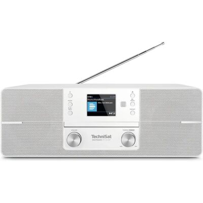 TechniSat DIGITRADIO 371 CD BT - Radiosystem - 2 x 5W - Vit TechniSat DIGITRADIO 371 CD BT - Radiosystem - 2 x 5W - Vit