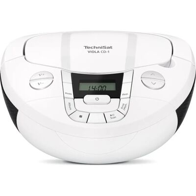 TechniSat Viola CD-1 Tragbarer Stereo-Lautsprecher - FM Radio, Bluetooth, CD-Player TechniSat Viola CD-1 Tragbarer Stereo-Lautsprecher - FM Radio, Bluetooth, CD-Player