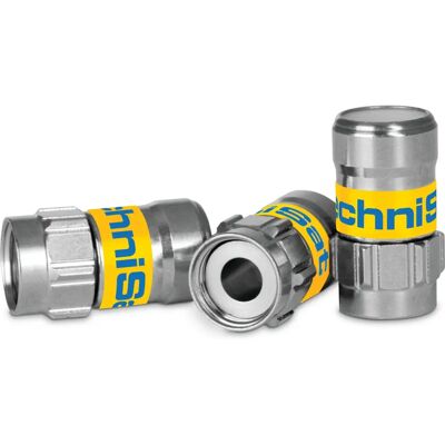 TechniSat 0100/3372 Koaxialstecker - 100 Stück TechniSat 0100/3372 Koaxialstecker - 100 Stück
