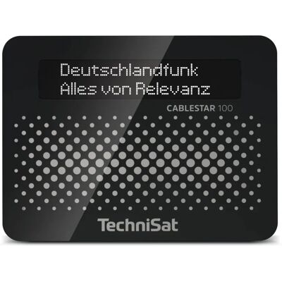 TechniSat CABLESTAR 100 - Digital Kabelradio - Schwarz TechniSat CABLESTAR 100 - Digital Kabelradio - Schwarz
