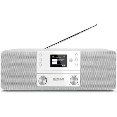 TechniSat DigitRadio 370 CD BT - Blanc - Radios TechniSat DigitRadio 370 CD BT - Blanc - Radios