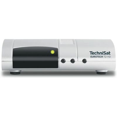 TechniSat Eurotech T2 HD - Receptor - Plateado - Tuner DVB-T2 en alta definición TechniSat Eurotech T2 HD - Receptor - Plateado - Tuner DVB-T2 en alta definición
